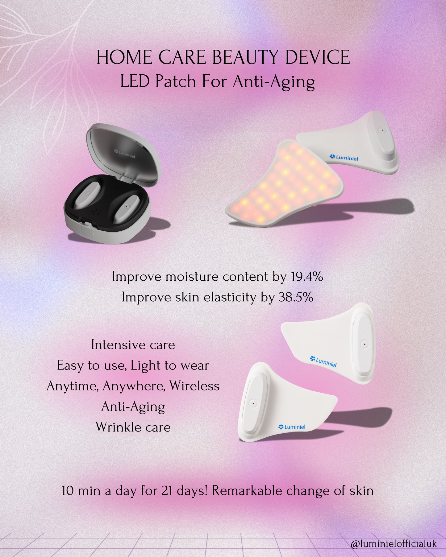 LED Patches Luminiel LED light therapy